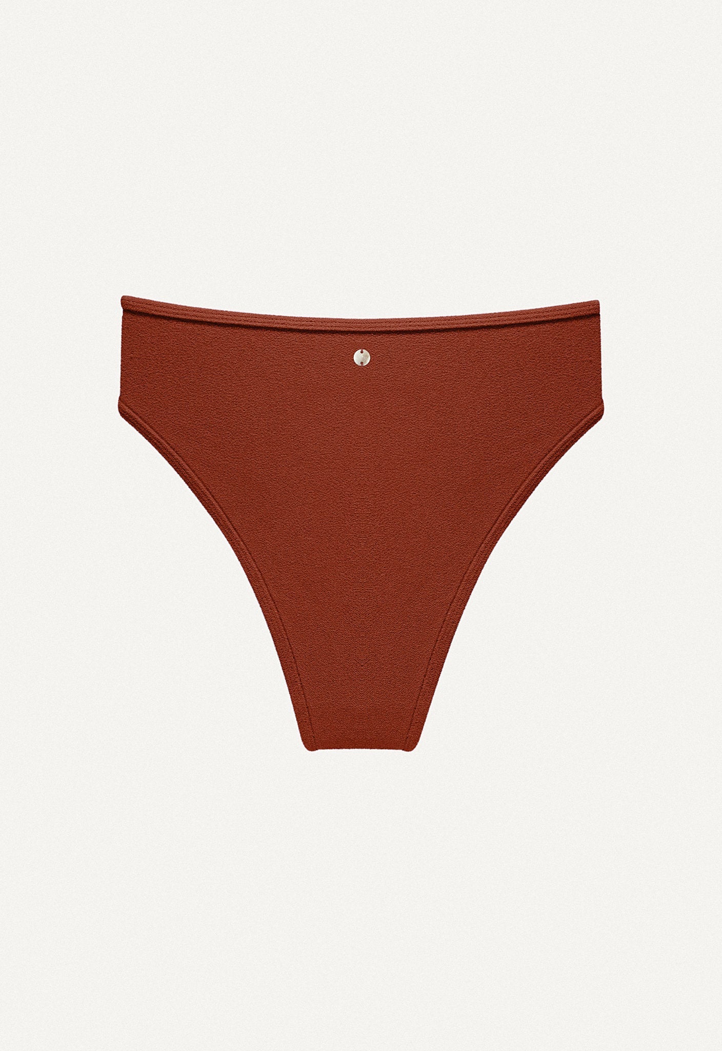 Bikini Hose „Calima“ in Terrakotta Frottee