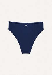 Bikini Bottom "Calima" in dark blue terry