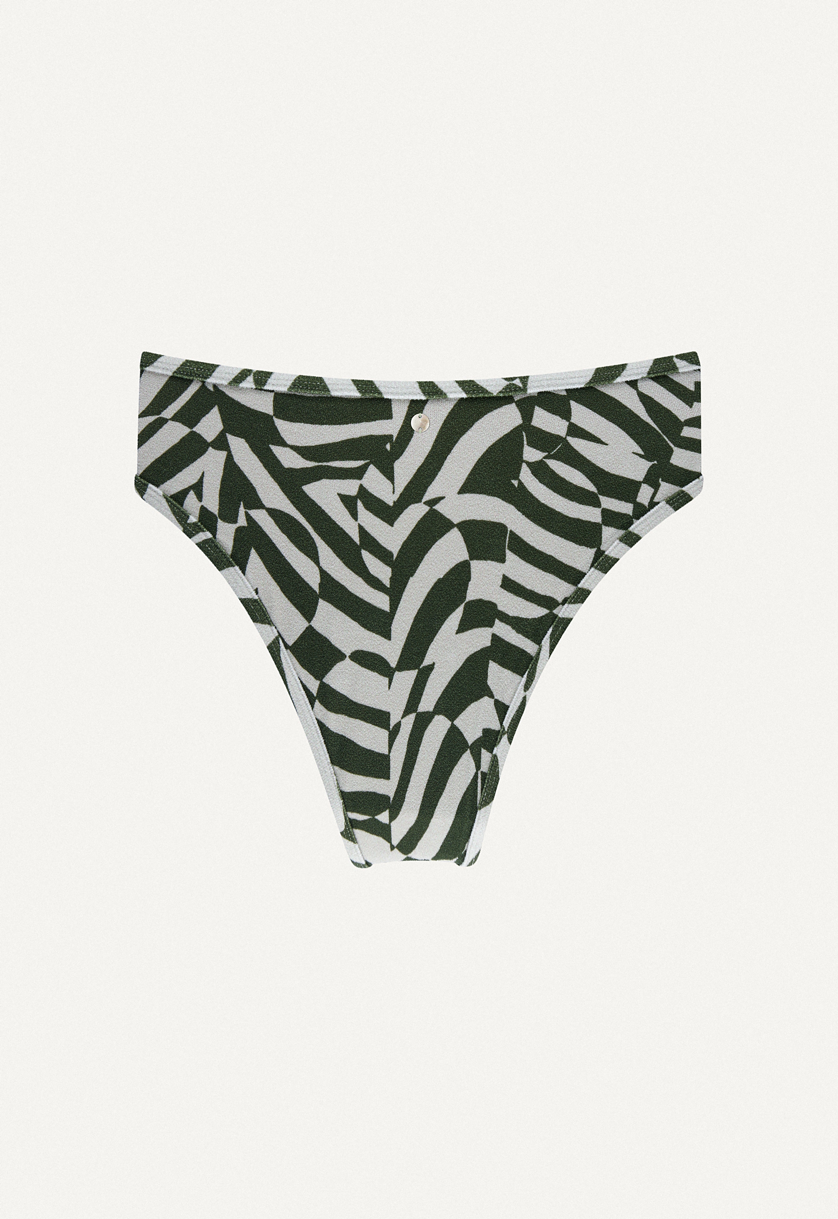 Bikini Hose „Calima“ in Unreal Zebra Print Frottee