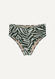 Bikini Bottom “Samun” in unreal zebra print