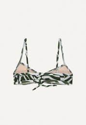 Bikini Top "Joran" in unreal zebra print