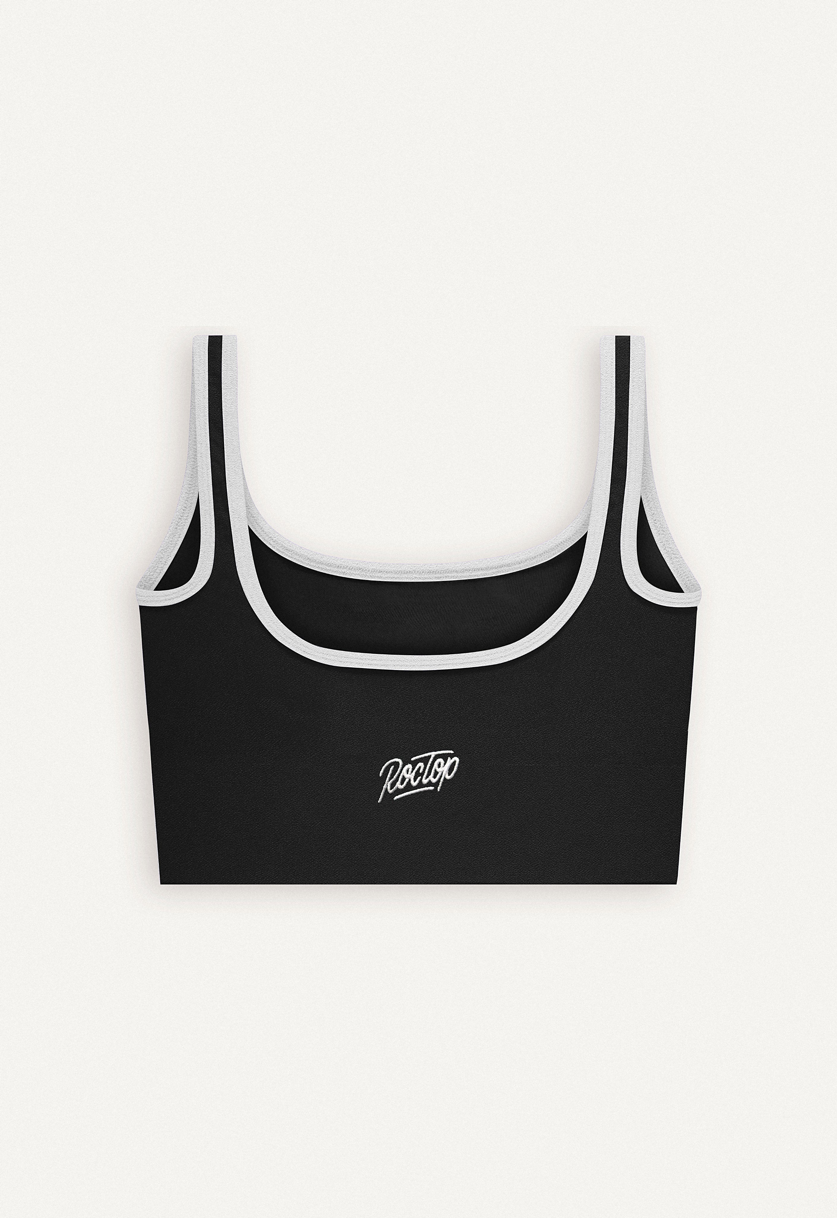 Dance Top "RocTop" in black terry