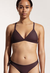 Surf Bikini Oberteil „Esox“ in Auberginenviolett