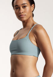 Surf Bikini Top "Buri" in ice blue