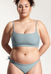 Surf Bikini Top "Buri" in ice blue