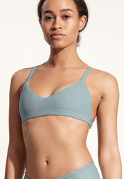 Surf Bikini Top "Dace" in ice blue