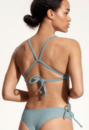 Surf Bikini Top "Esox" in ice blue