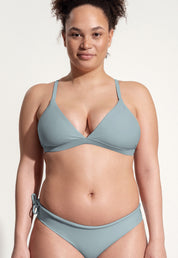 Surf Bikini Top "Esox" in ice blue
