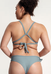 Surf Bikini Top "Esox" in ice blue
