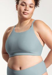 Surf Bikini Top "Goby" in ice blue