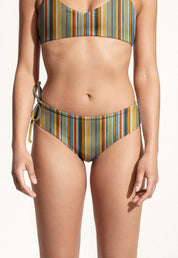 Surf Bikini Bottom "Opah" with solar ray print