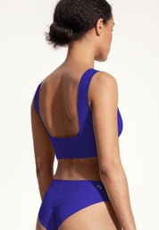 U.W.W. Crop Top in blue