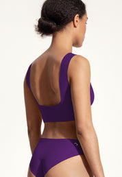 U.W.W. Crop Top in purple