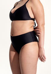 Surf Bikini Hose „Fugu“ in Schwarz 3
