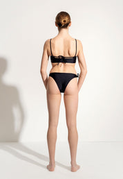 Surf Bikini Hose „Mako“ in Schwarz 1