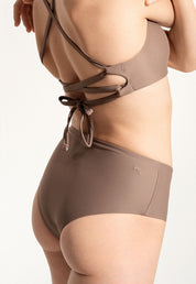 Surf Bikini Hose „Fugu“ in Braun 1