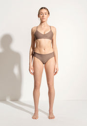 Surf Bikini Oberteil „Dace“ in Braun 4