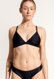 Surf Bikini Oberteil „Esox“ in Schwarz 1