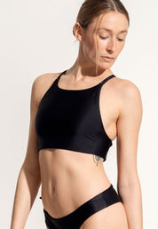 Surf Bikini Oberteil „Goby“ in Schwarz 1