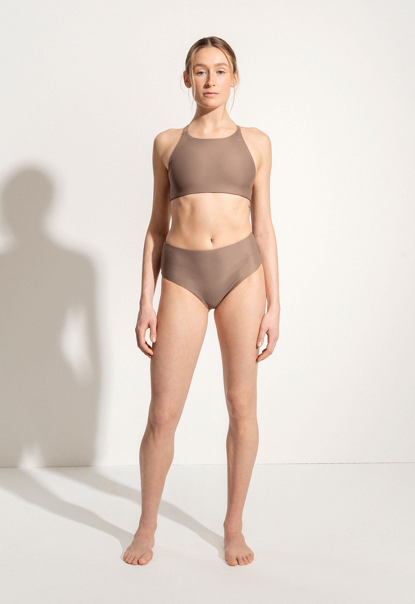 Surf Bikini Oberteil „Goby“ in Braun 2