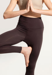 Surf & Yoga Leggings „Larimar Light“ in Dunkelbraun 3