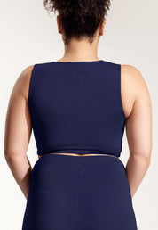 Yoga Oberteil „Amber“ in Dunkelblau 5