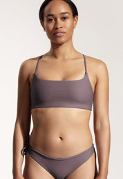 Surf Bikini Oberteil „Buri“ in Dunkellavendel 3