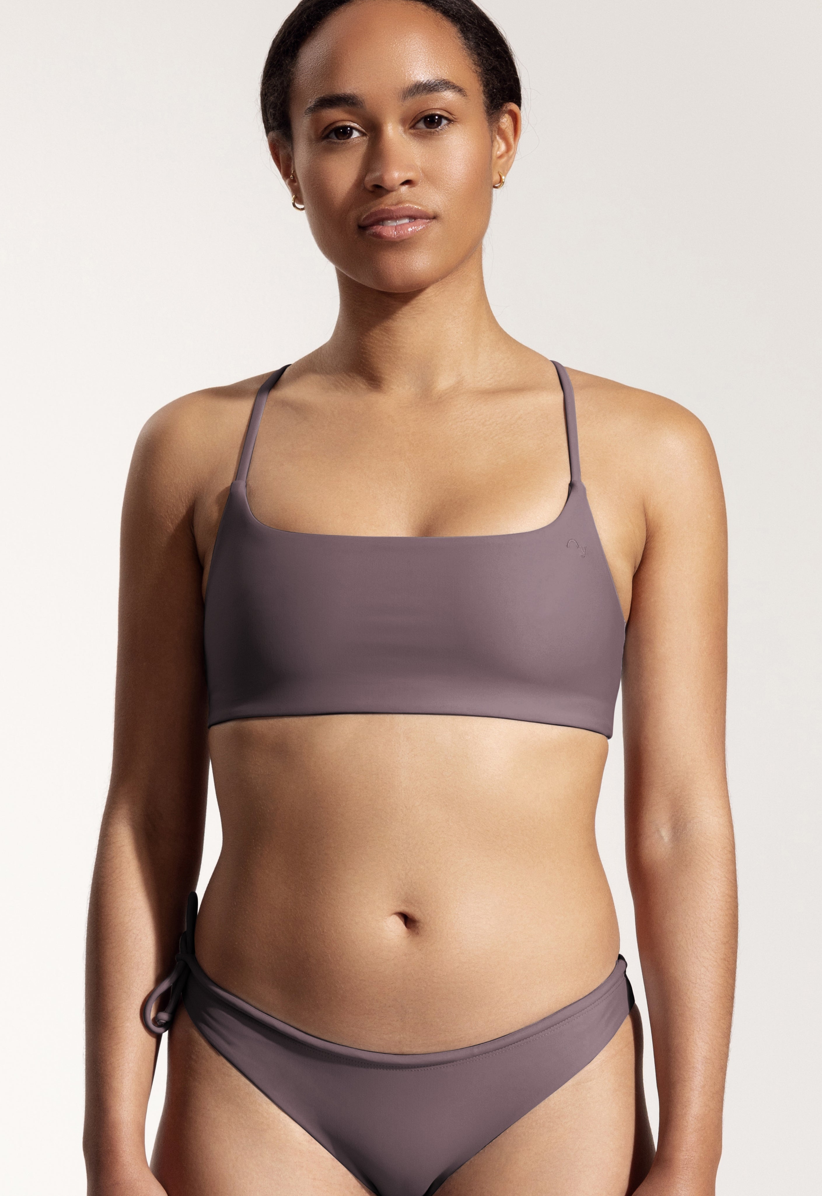 Surf Bikini Oberteil „Buri“ in Dunkellavendel 3