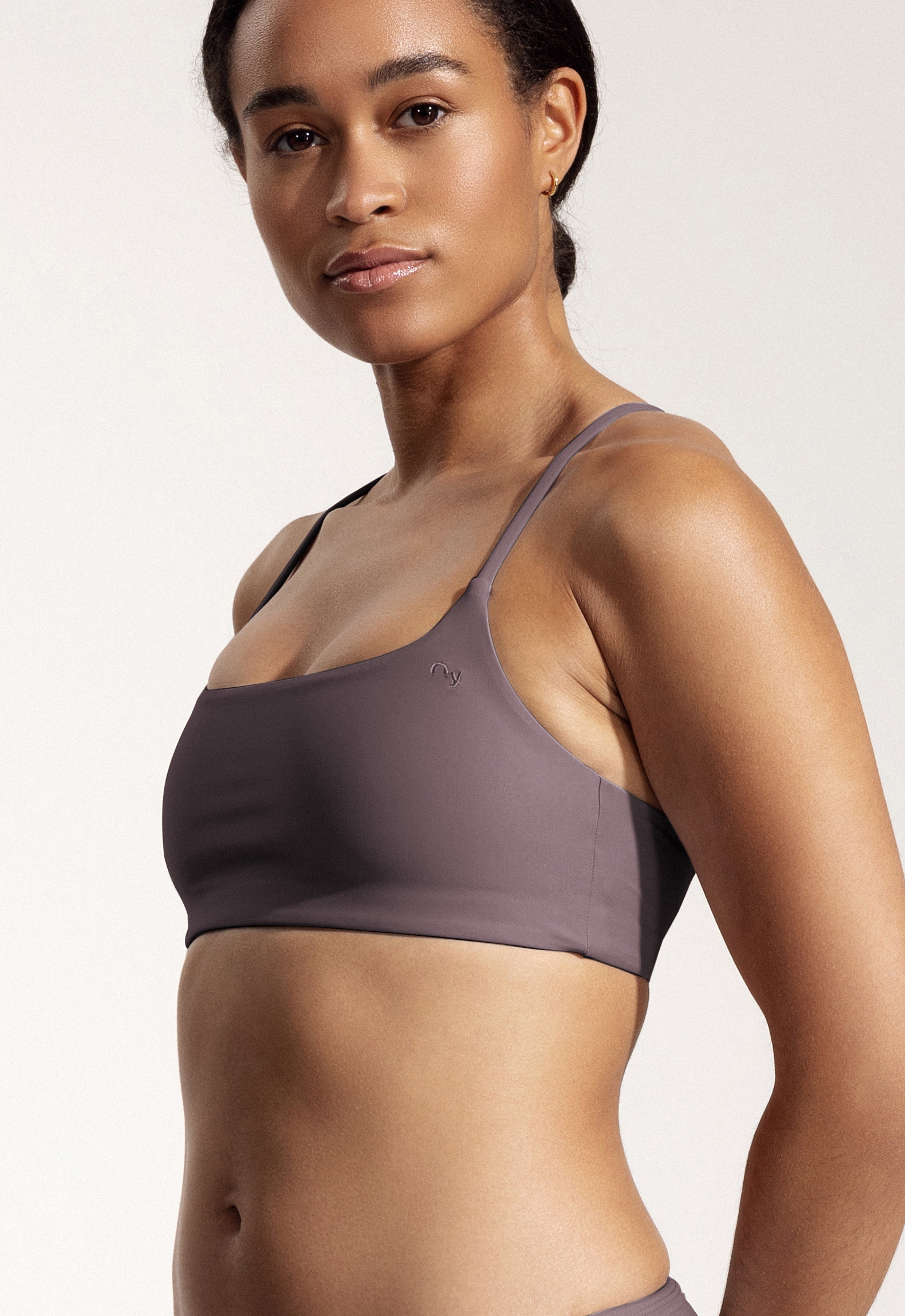 Surf Bikini Oberteil „Buri“ in Dunkellavendel 5