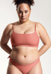 Surf Bikini Oberteil „Buri“ in Altrosa 5