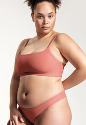 Surf Bikini Oberteil „Buri“ in Altrosa