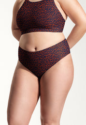 Surf Bikini Hose „Fugu“ in Cool Cat Print
