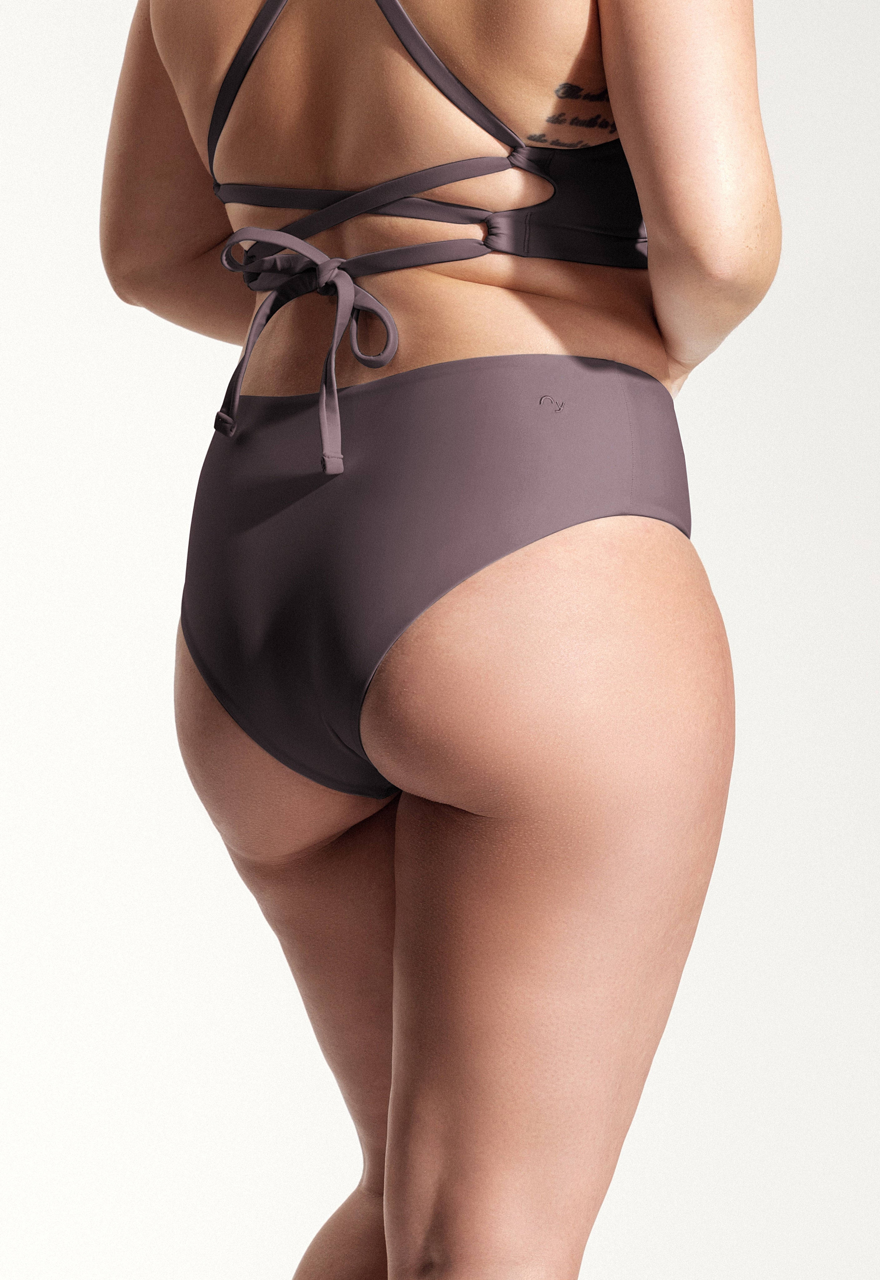 Surf Bikini Hose „Fugu“ in Dunkellavendel