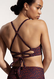 Surf Bikini Oberteil „Goby“ in Cool Cat Print 4