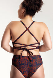 Surf Bikini Oberteil „Goby“ in Cool Cat Print 6