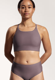 Surf Bikini Oberteil „Goby“ in Dunkellavendel 1