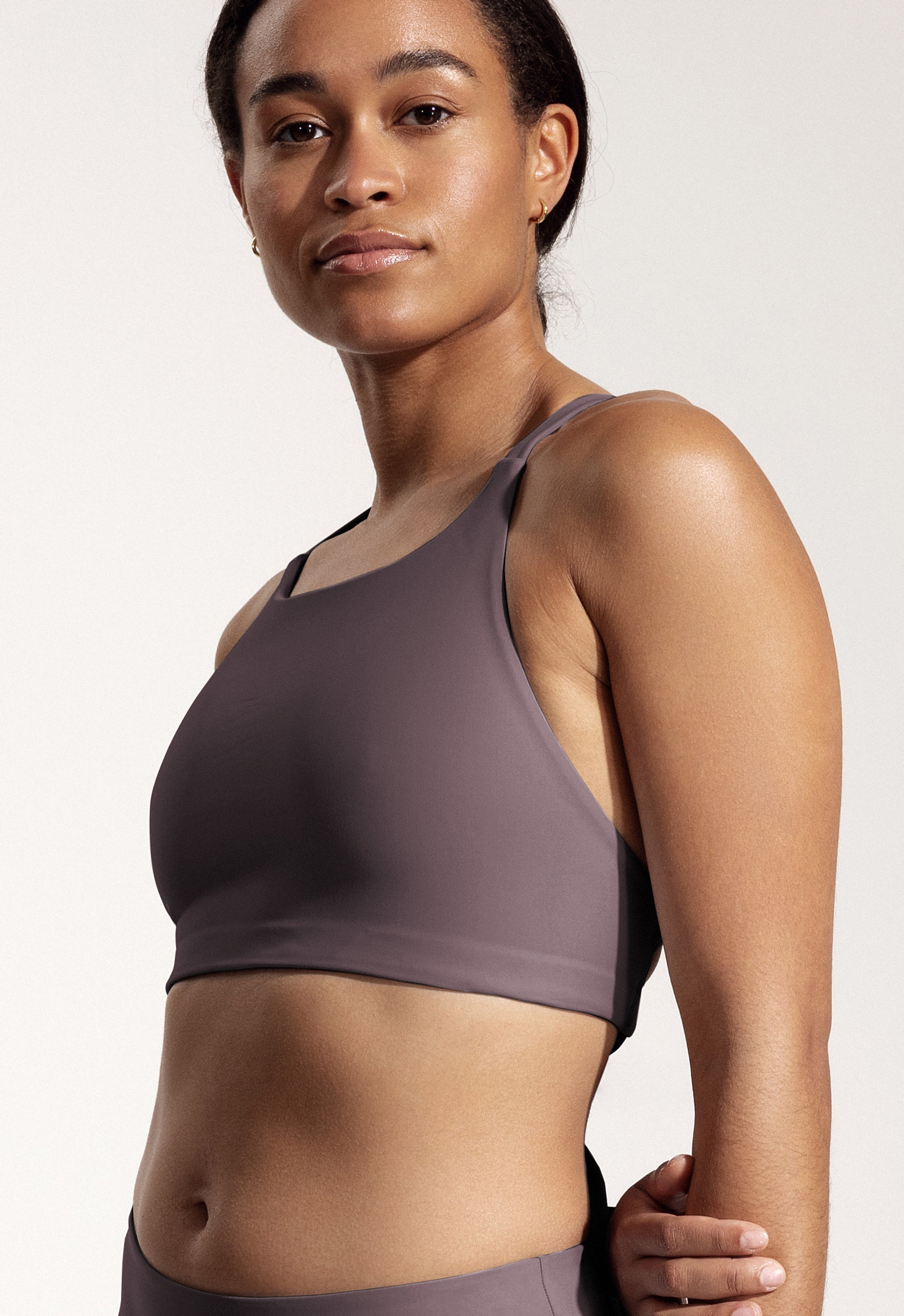 Surf Bikini Oberteil „Goby“ in Dunkellavendel 3