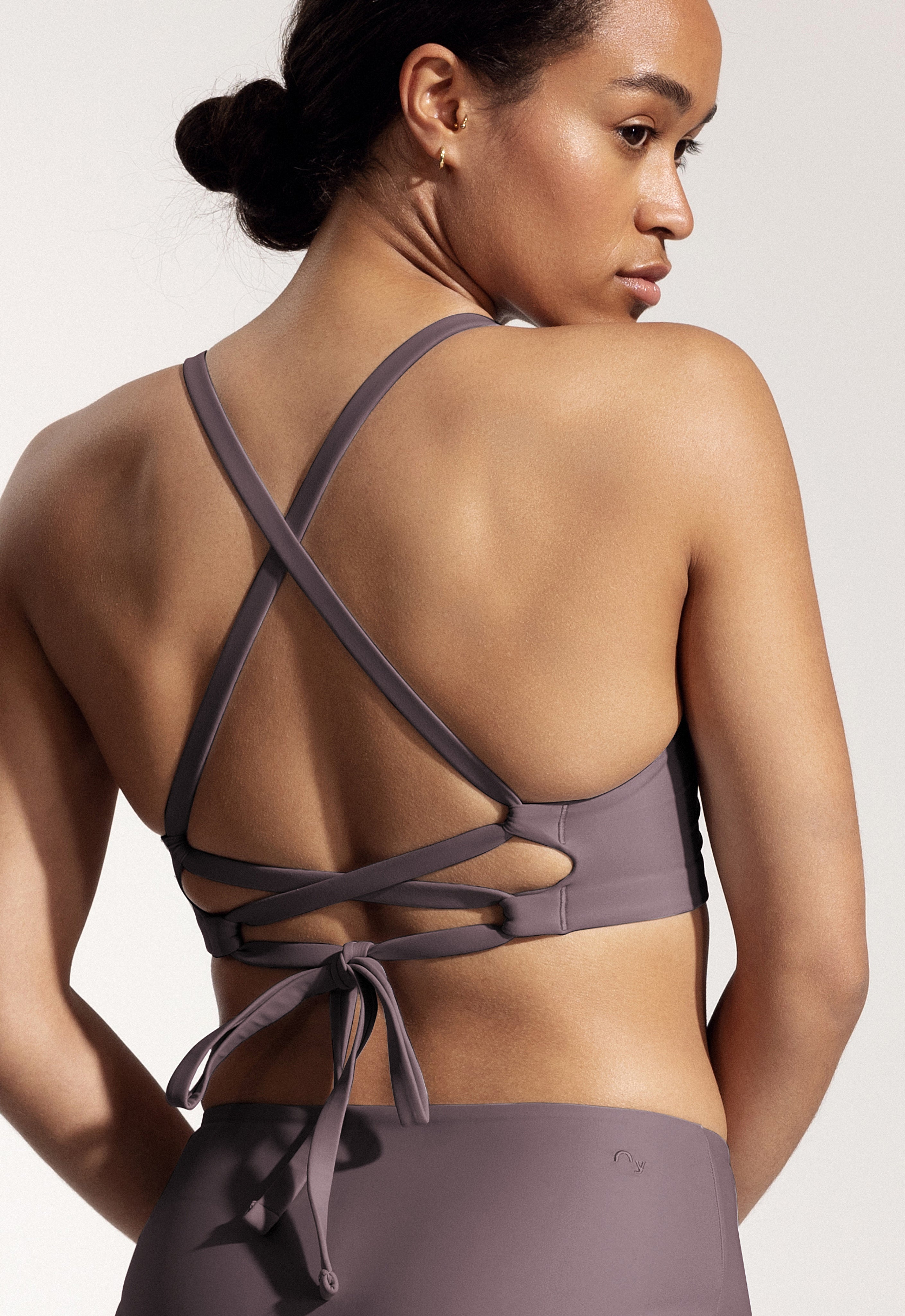 Surf Bikini Oberteil „Goby“ in Dunkellavendel 4