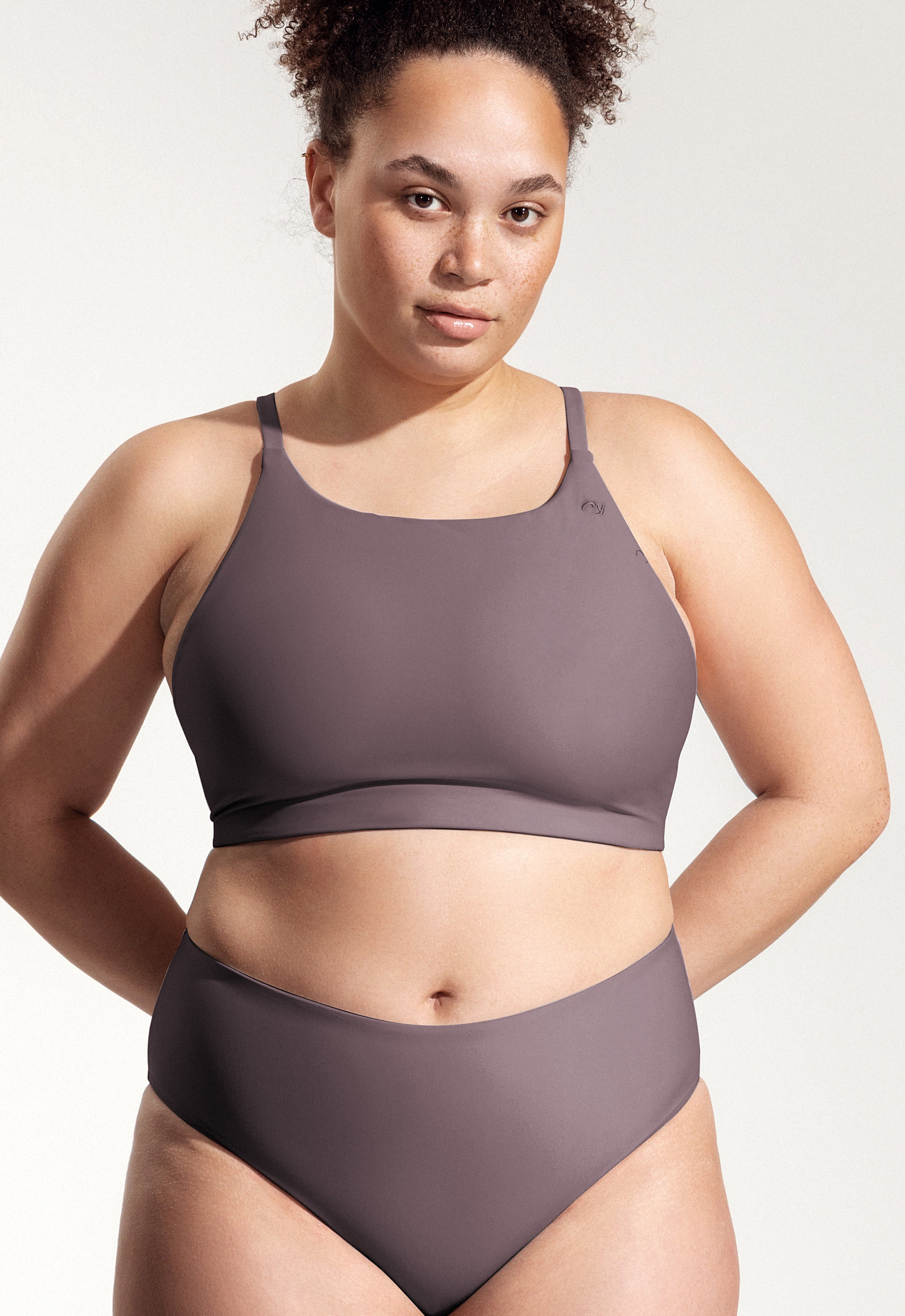 Surf Bikini Oberteil „Goby“ in Dunkellavendel 5