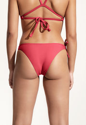 Surf Bikini Hose „Mako“ in Erdbeerrot 3