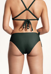 Surf Bikini Hose „Opah“ in Nachtgrün 1