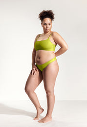 Surf Bikini Hose „Tope“ in Grün 5