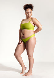 Surf Bikini Oberteil „Buri“ in Grün 3