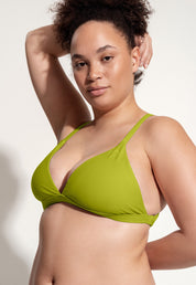 Surf Bikini Oberteil „Esox“ in Grün 4