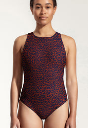 Surfanzug „Blay“ in Cool Cat Print 1