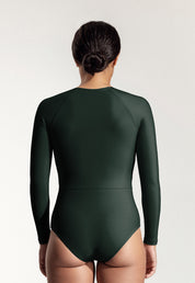 Surf Badeanzug „Orfe“ in Nachtgrün 3