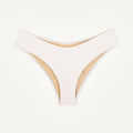 Bikini Hose „Calima“ in Cremeweiss Piqué