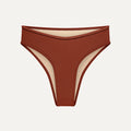 Bikini Hose „Calima“ in Terrakotta Frottee