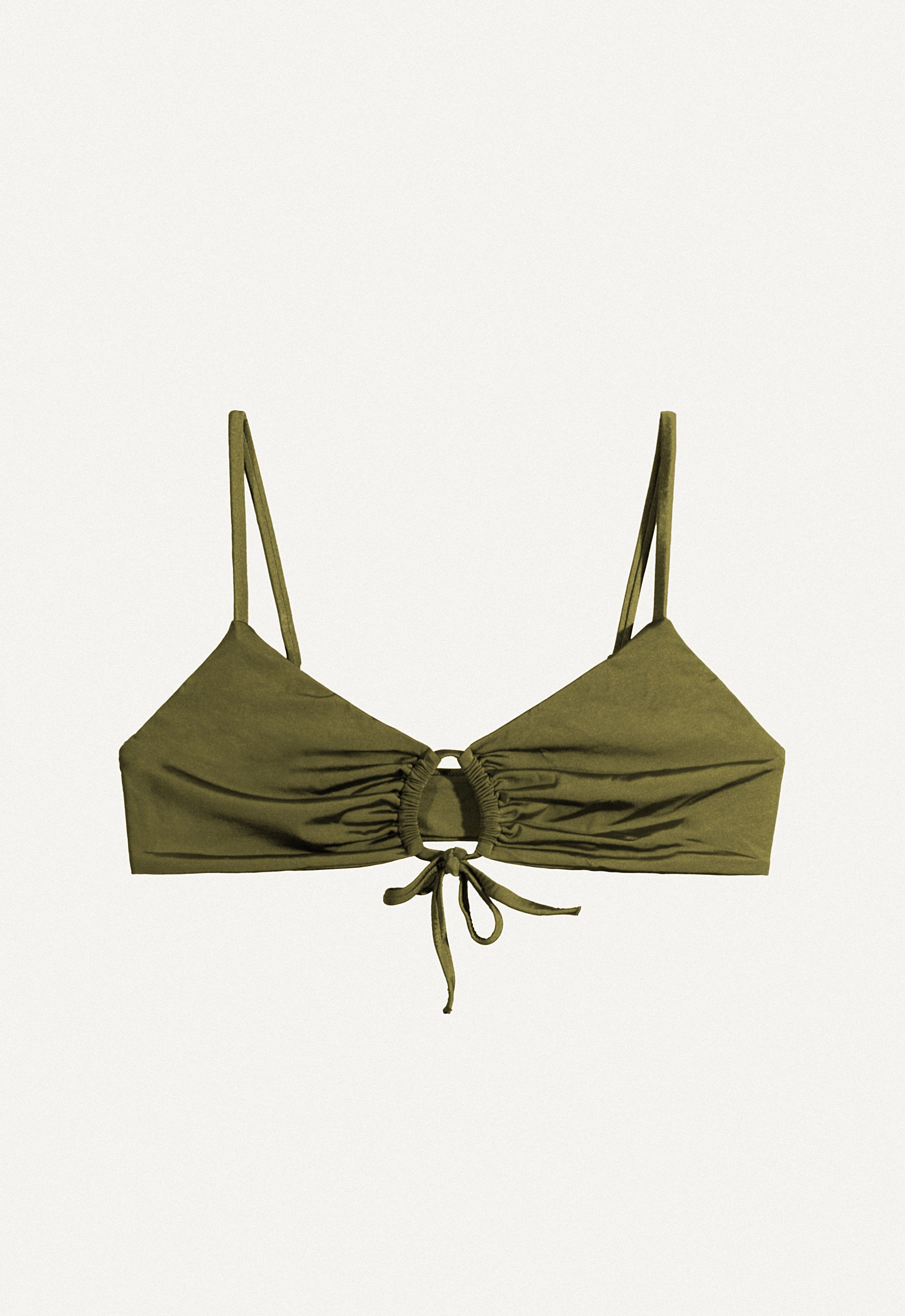 Bikini Top "Joran" pine green shine