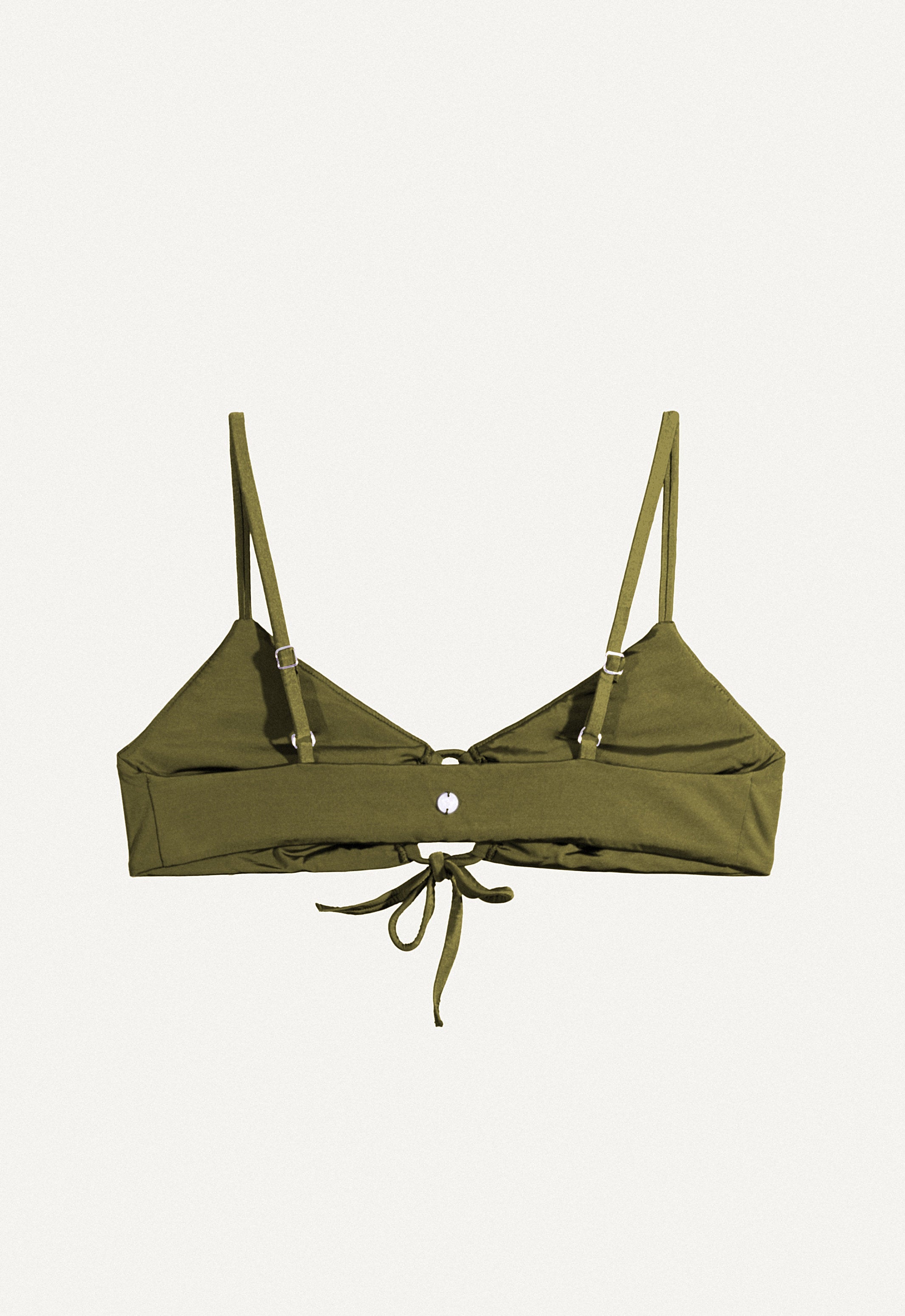 Bikini Top "Joran" pine green shine